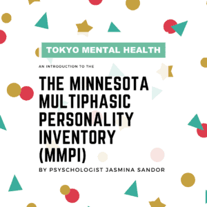 TMH poster of: An introduction to the Minnesota Multiphasic Personality Inventory (MMPI) by psychologist Jasmina Sandor