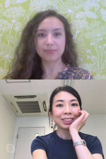 Tokyo Mental Health psychologists during a video call.